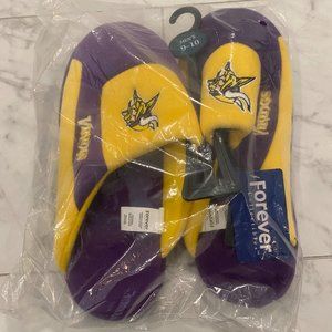 Mens NFL Forever Minnesota Vikings Slippers